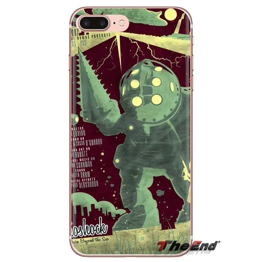 Soft Transparent Shell Covers For Huawei Nova 2 3 2i 3i Y6 Y7 Y9 Prime Pro GR3 GR5 2017 2018 2019 Y5II Y6II Bioshock Big Daddy |