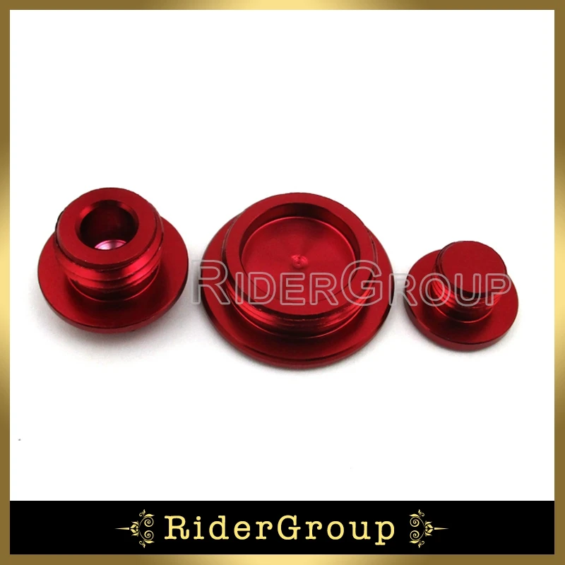CNC Billet Alum Engine Timing Oil Filter Plugs For Honda XR250 Baja Motard TRX400EX TRX450R/ER ATV Quad | Автомобили и мотоциклы
