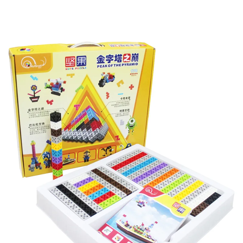 178 шт. детский пластиковый конструктор сделай сам|Блочные конструкторы| |