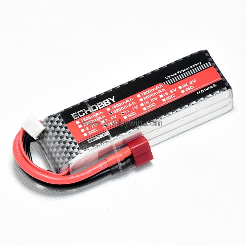 11 1 V 3S 2200mAh 25C LiPO батарея T plug Burst 50C RC модель Lipolymer power|Детали и аксессуары| |