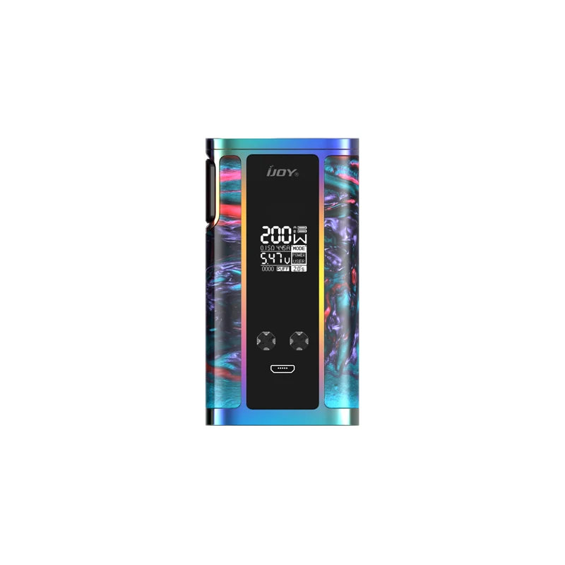 Оригинал IJOY капитан смола 200 Вт коробка мод Vape бак электронная сигарета vape