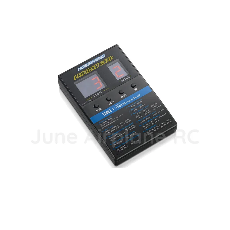 Hobbywing V5 бесщеточный ESC светодиодный ящик для программ Platinum 40A|Детали и аксессуары|