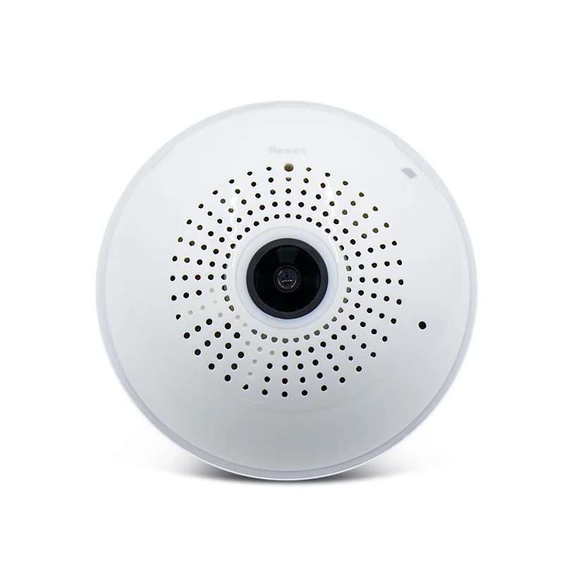 Оптовая продажа 10 шт. 960 P Камера лампочки Беспроводной IP Wi Fi Fisheye мини Kamera 360