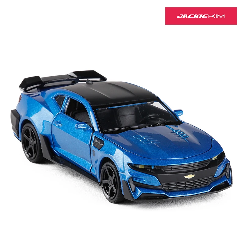 1:32 литая модель автомобиля из сплава Camaro со звуком и подсветкой Детская