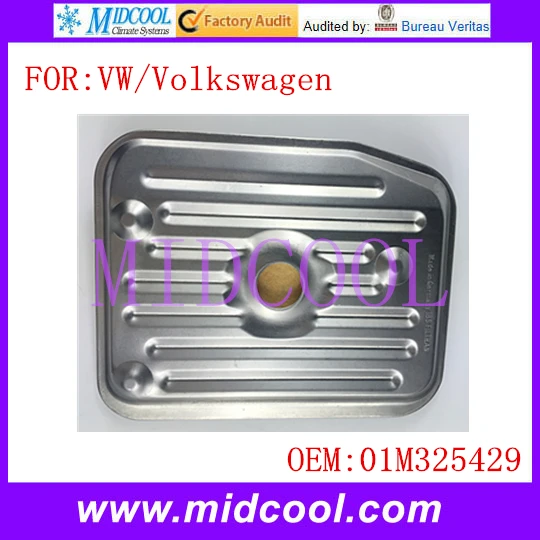 Новый трансмиссионный масляный фильтр с прокладкой OE No. 01M325429 для Volkswagen VW Golf Jetta