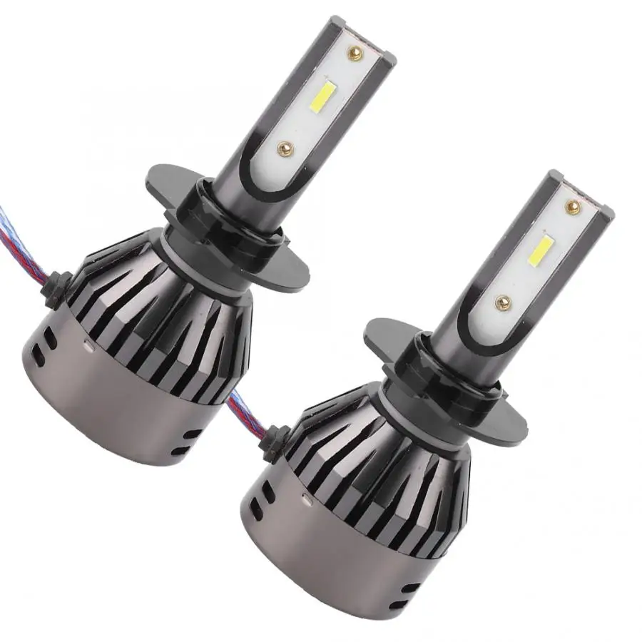 2PCS H7 60W 9V-36V 6000K White Light Car LED Headlights Integrated Concentrated Lamp Built-in Driver lamps for cars | Автомобили и