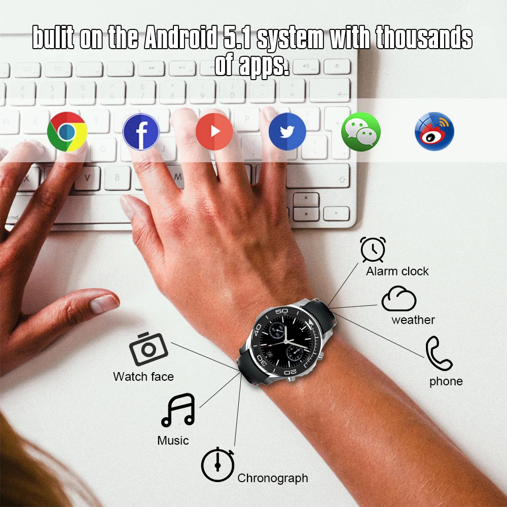 Jsbp S1 плюс монитор сердечного ритма Smart Watch электроники MTK6580 Quad Core GPS 3G Wi Fi SmartWatch PK