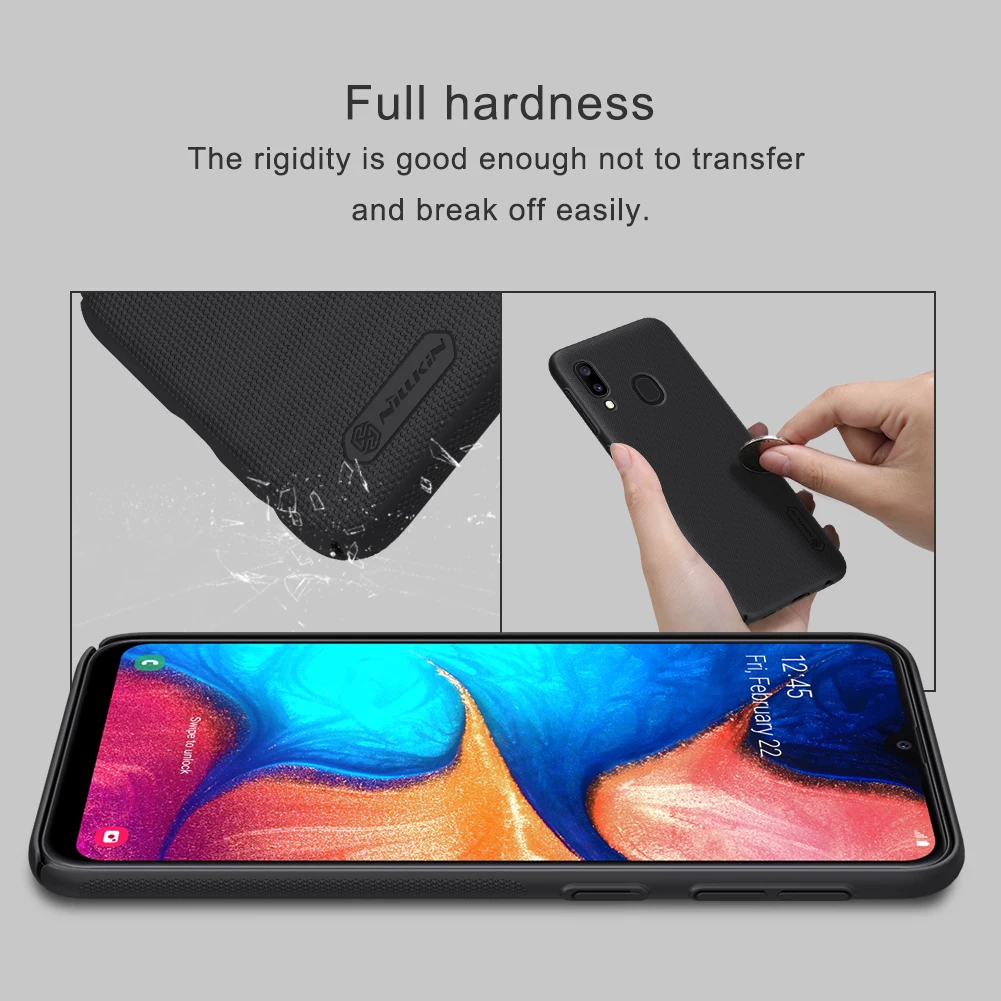 Nillkin для samsung Galaxy A10s A20e A90 A80 A70 A60 A50 A40 A30 A20 чехол матовый защитный чехол-накладка из поликарбоната чехол для samsung A10 чехол