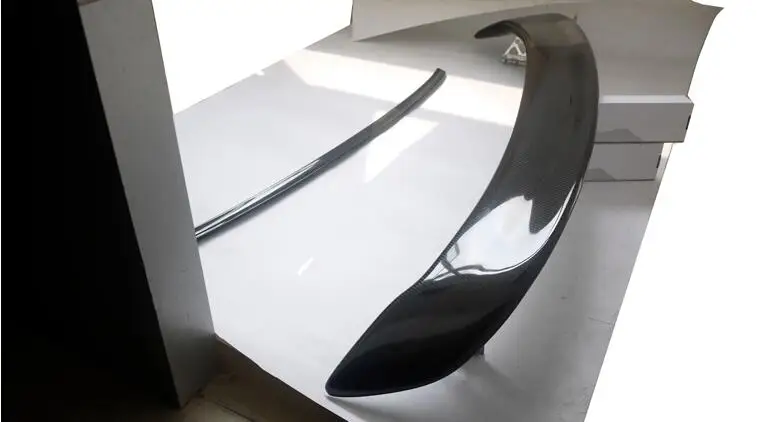 100% углеродное волокно заднее крыло багажника губа двойной спойлер Для MAZDA6 M6 2006-2013