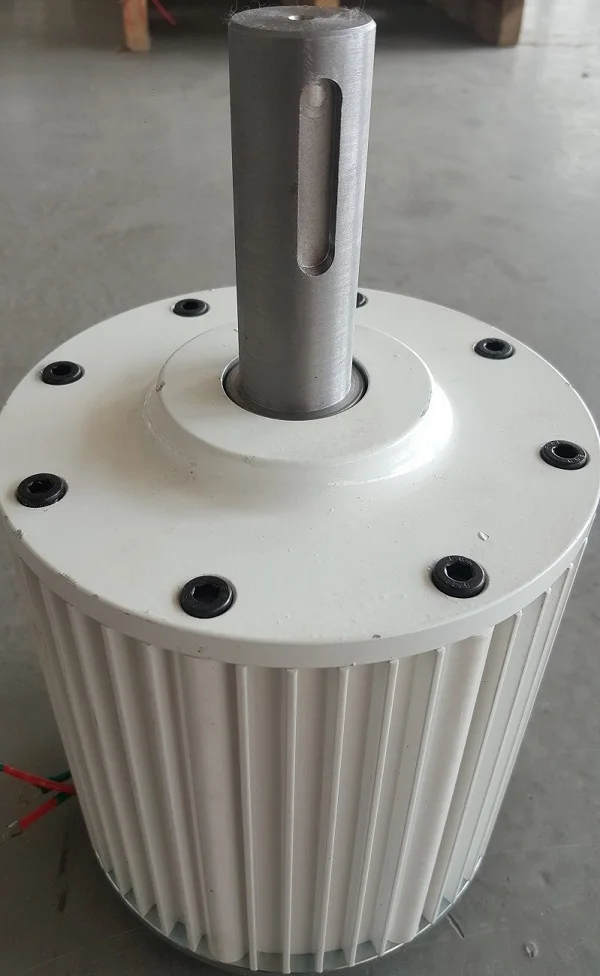 2kw 48/96/110/220v AC Низкие обороты постоянный магнит генератор 220V для домашнего использования - Цвет: direct shaft