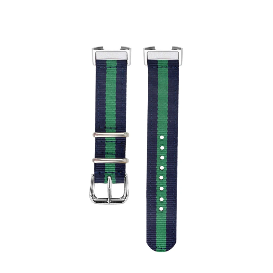 Woven Nylon Wrist Strap Watch Band for Fitbit Charge 4 Fabulous 3 Men Women | Электроника