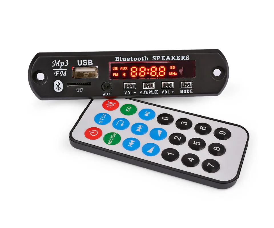 AIYIMA Bluetooth усилитель доска 15Wx2 MP3 декодер плата Bluetooth 5,0 приемник WAV APE FLAC аудио декодирование USB TF FM AUX