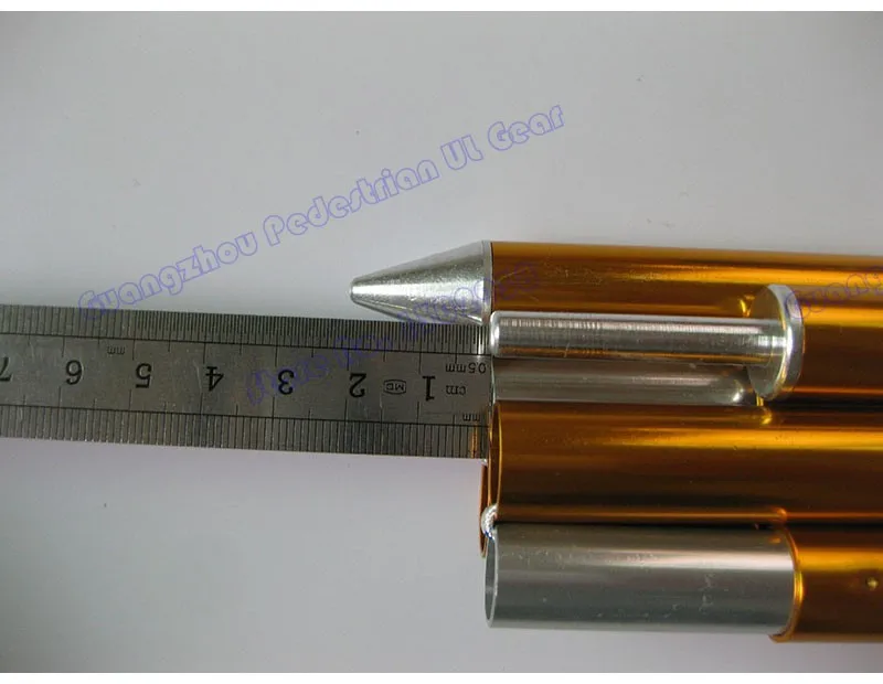Ultrahard 240 см 3F шестерня 16 мм UL 7075 профессиональная палатка из алюминиевого сплава опорная штанга для крова брезентовый навес Полюс