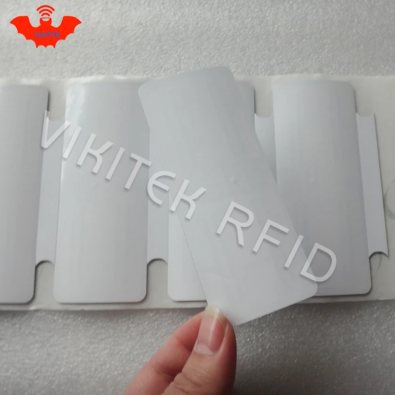 Ультратонкая антиметаллическая метка UHF RFID 915 м 868 M4QT 100*40*0 8 мм EPC ISO18000 6C