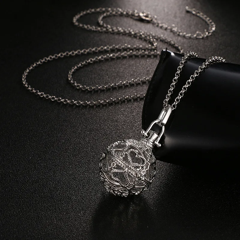 Мексика Chime ball Новое с сердцем винтажное ожерелье медальоном беременность для