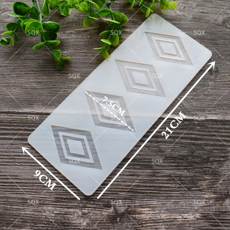 Силиконовая форма в форме алмаза для шоколада посуда выпечки инструменты