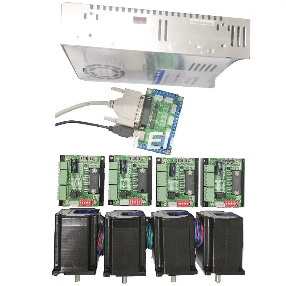 Комплект фрезерного станка с ЧПУ 4 оси предмета в комплекте 1 Ось TB6560 Драйвер