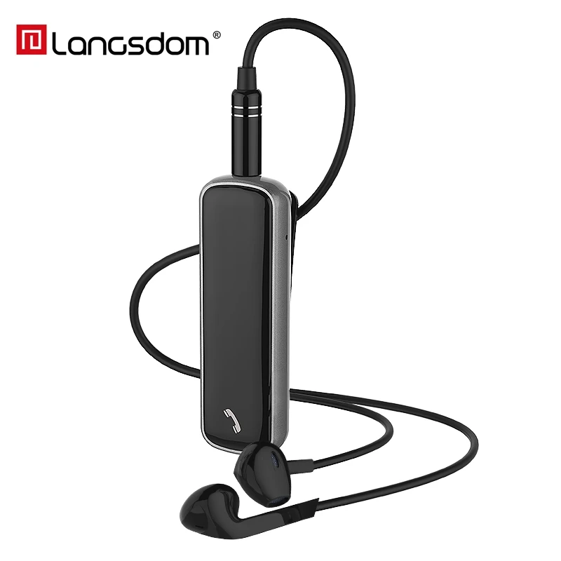 Langsdom BX6A мини портативные беспроводные bluetooth-наушники с зажимом наушники fone de ouvido -
