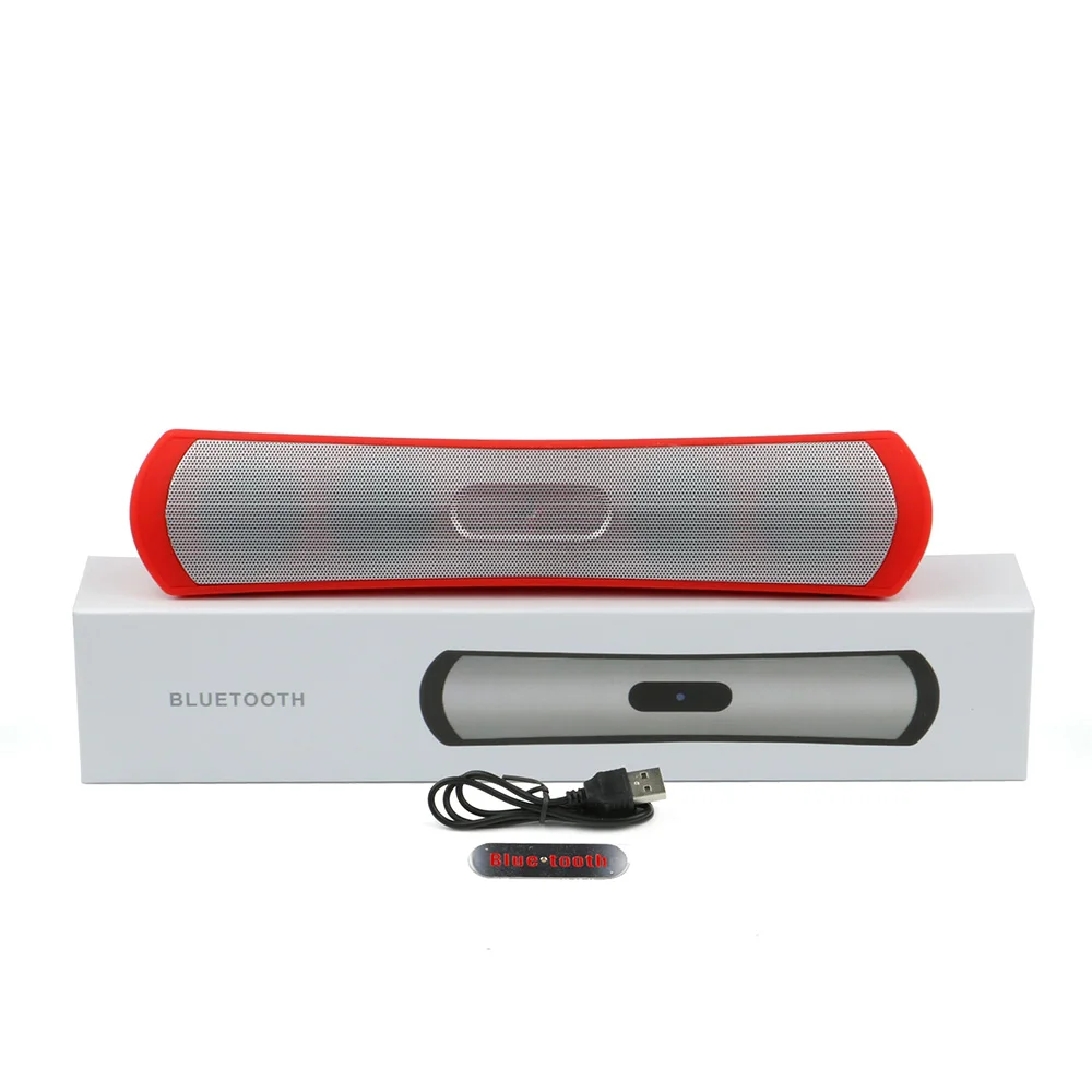 Портативный беспроводной Bluetooth V2.1 + EDR динамик HD Громкий бас качество звука для