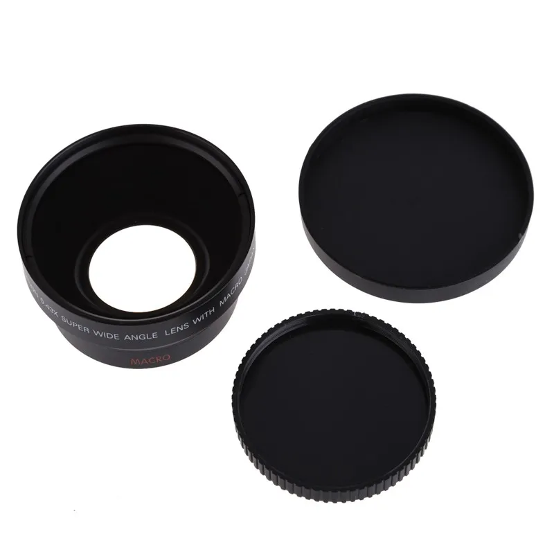 Lightdow 67 мм 0.43X широкоугольный объектив+ макрообъектив для Canon 18-135 мм объектив для Nikon 18-105 мм объектив
