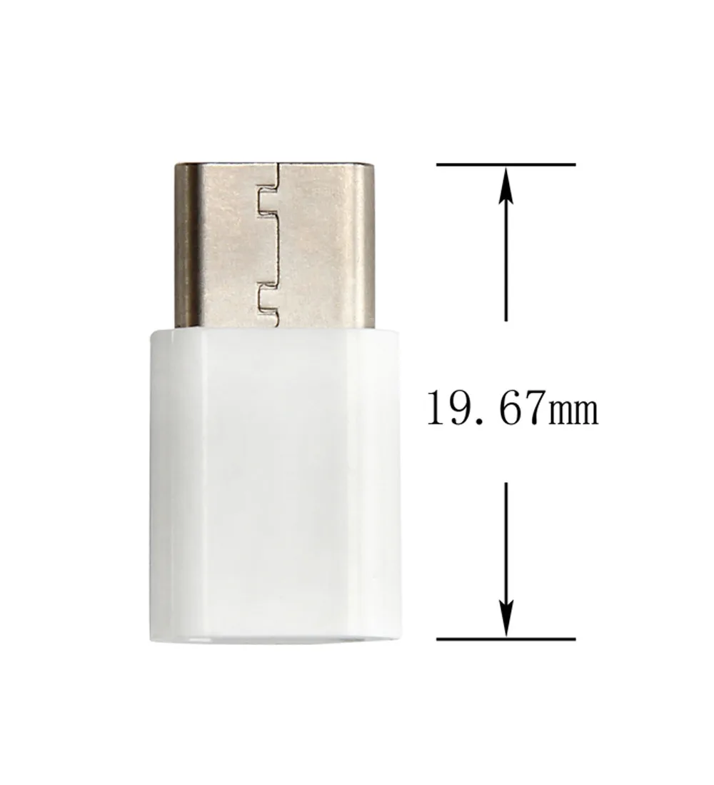 1 шт. адаптер для зарядки данных USB-C Type-C к Micro USB Для Lenovo ZUK Z2 Huawei P9 Plus Honor 8 Xiaomi |