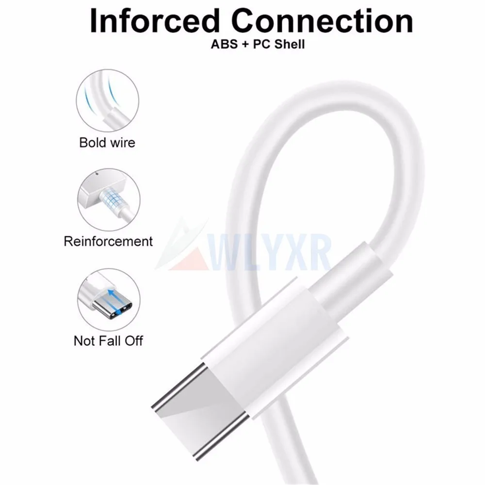Micro USB кабель для передачи данных для зарядки 1 м 2 м 3 м провод для быстрой зарядки для Xiaomi Redmi Note 7 5 6 Pro для Honor 10 Lite P20 type C