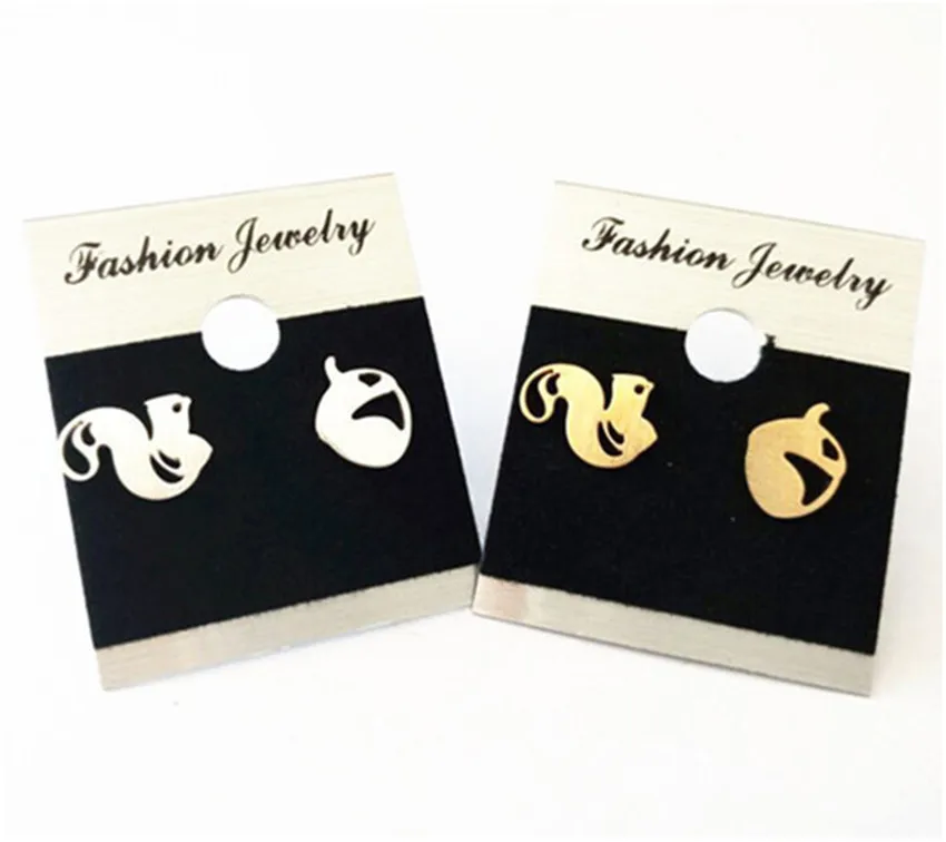 2017 Pendientes Mujer Moda колошения Нержавеющая сталь цвета: золотистый серебристый Цвет