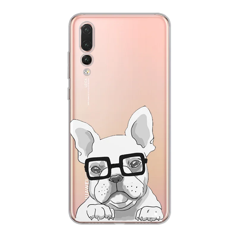 Чехол ciciber с собакой Мопсом бульдогом для huawei P30 P20 P10 P9 P8 Lite Pro Plus P smart, чехлы для телефонов, оболочка, чехол из мягкого ТПУ
