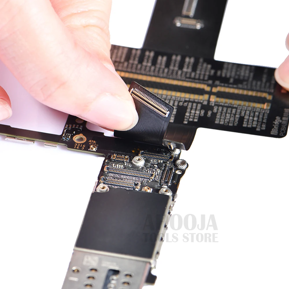 IBridge измерительный гибкий кабель для iPhone 6 6P 6S 6SP 7 7P 8 X материнская плата запасные штифты Сопротивление Напряжение тест сигнала удлинитель