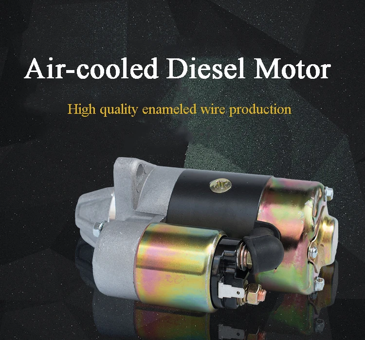 

Engine Used In Diesel Generator Mini Tiller Motor Starter Electric Starter Made Of Copper Used On 170F 178F 186F