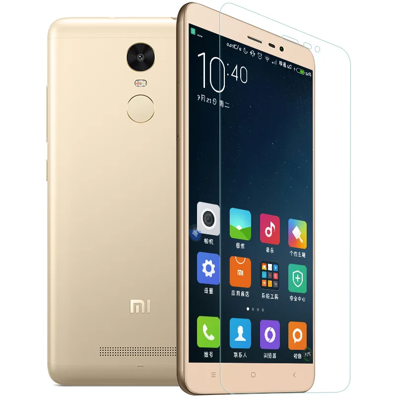 Оригинал для Xiaomi Redmi Note 3 Закаленное стекло анти синий луч 9H + твердость