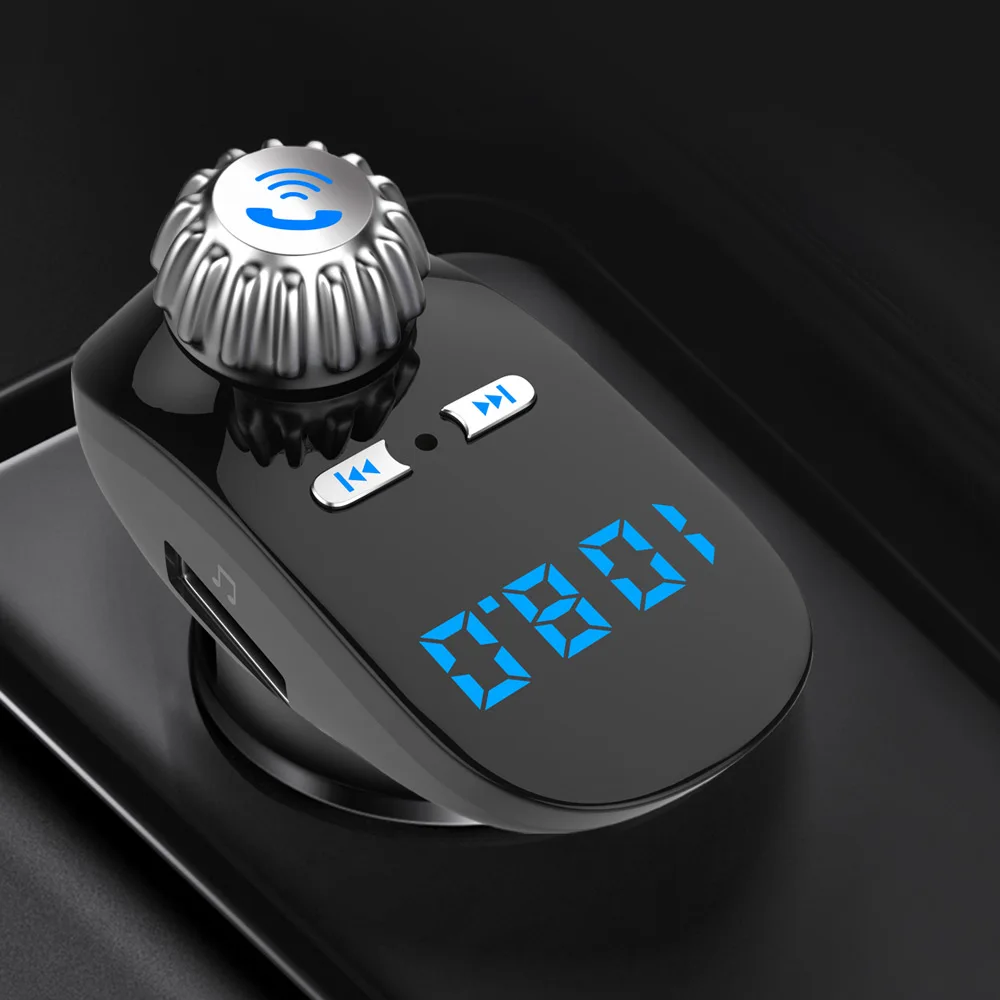 Новый G95 Bluetooth автомобильный комплект громкой связи беспроводной fm передатчик
