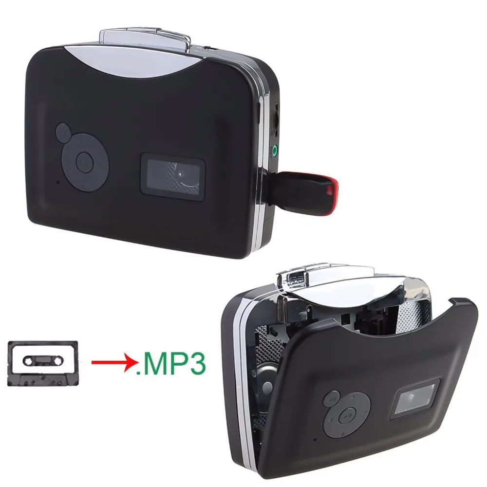 EZCAP USB Кассетный MP3 конвертер плеер персональный USB Walkman плеер для преобразования ленты музыки в MP3 сохраненный USB флеш-накопитель