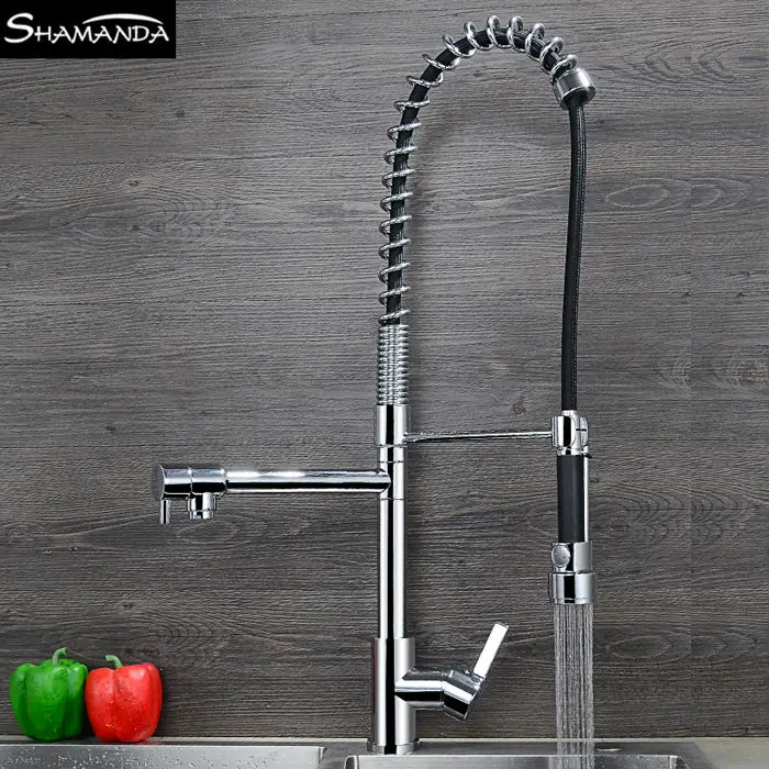 Бесплатная доставка различные стили смеситель для кухни из твердой латуни