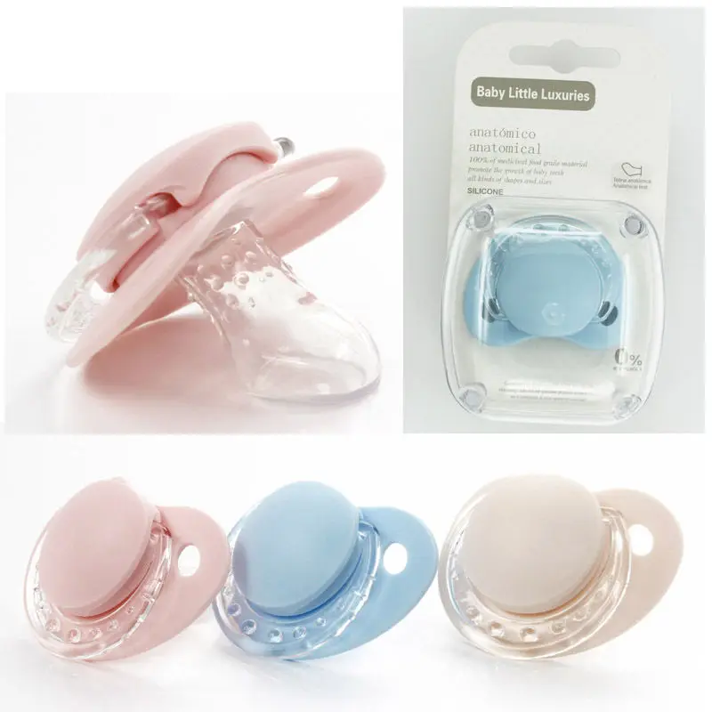 

Baby Safe Pacifier Nipple Newborn Kids Baby Boys Girl Dummy Nipples Food-grade Silicone Pacifier Orthodontic Soother 0-36 Months
