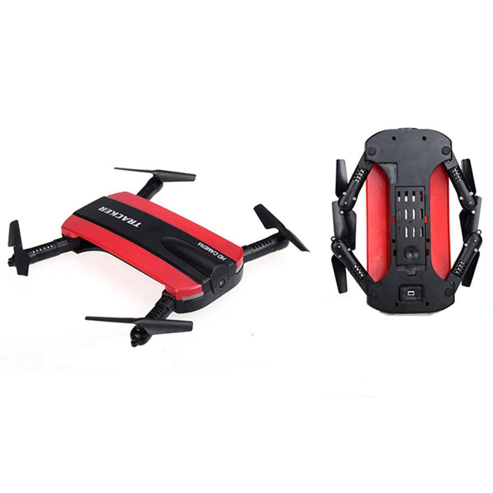 JIN XING DA JXD 523 Tracker RC Drone With HD Camera Pocket Quadcopter FPV Wifi Mini Dron VS JJRC H37 Xs809w Foldable Dron