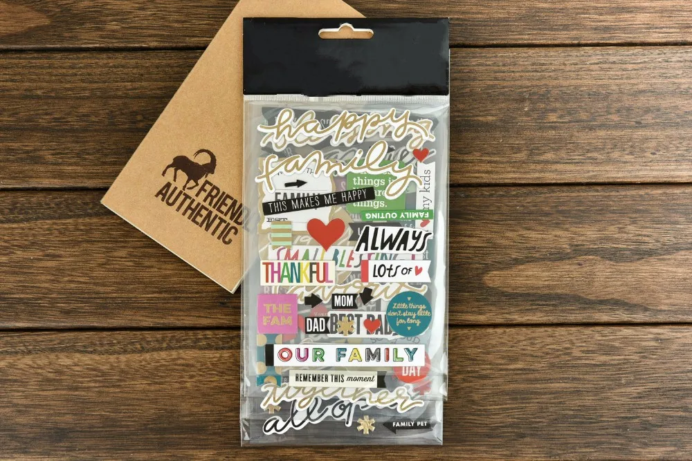 My Friends 3D высечки самоклеящиеся наклейки для скрапбукинга Happy planner/изготовление открыток/Журнал проекта
