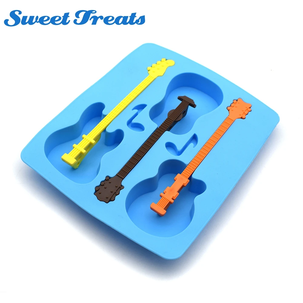 Силиконовая система моделирования гитары Sweettreats с тремя ледяными формами|ice