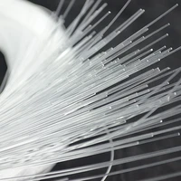 250pcs 0 75mm 2meters pmma plastic fibra optical cable for all kind led light engine driver ceiling starry sky effect light