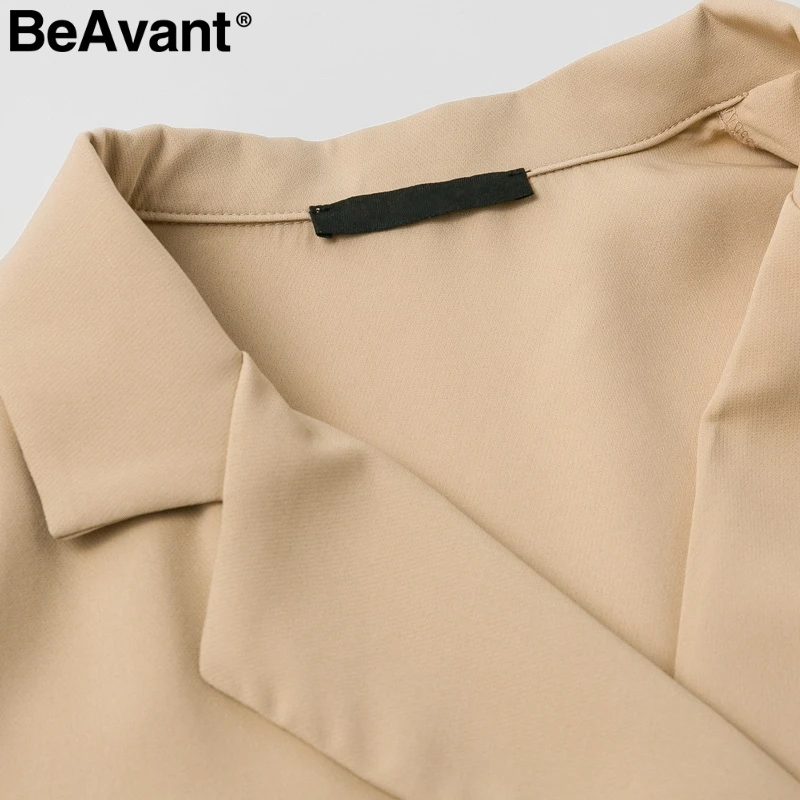BeAvant элегантные женский короткий костюм шорт Elegant двухсекционный женский короткий костюм шорти Повседневная уличная женский блейзер