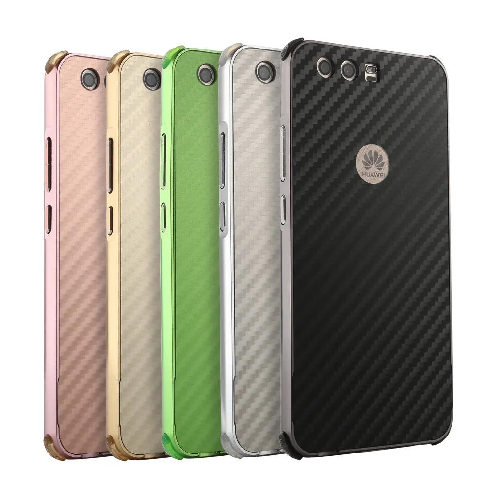 Для huawei P10 тонкий жесткий Алюминий металлический бампер Armor полный защитный