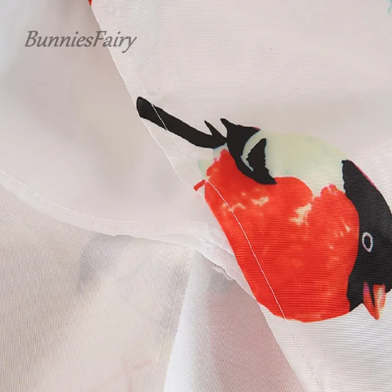 Бренд BunniesFairy 2019 новый дизайн женская маленькая юбка с животным принтом в свежем