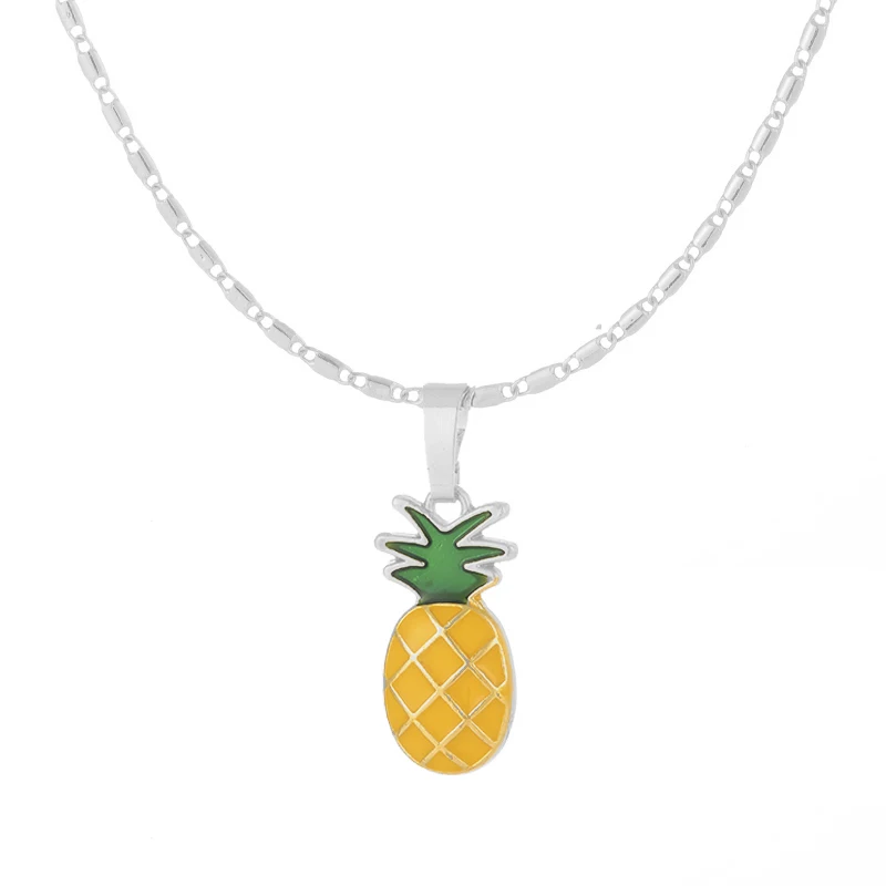Ожерелье женское Корейская версия подвеска с плодами ананаса | Украшения и