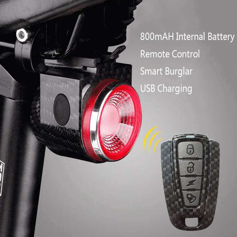 JAEHEV велосипедный USB Перезаряжаемый светильник s MTB задний с пультом