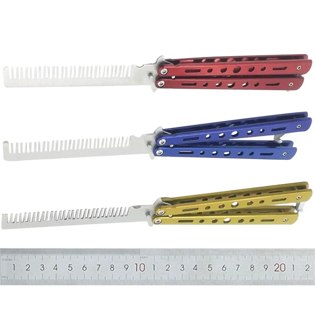 Тренировочный нож из нержавеющей стали складной для тренировок Balisong