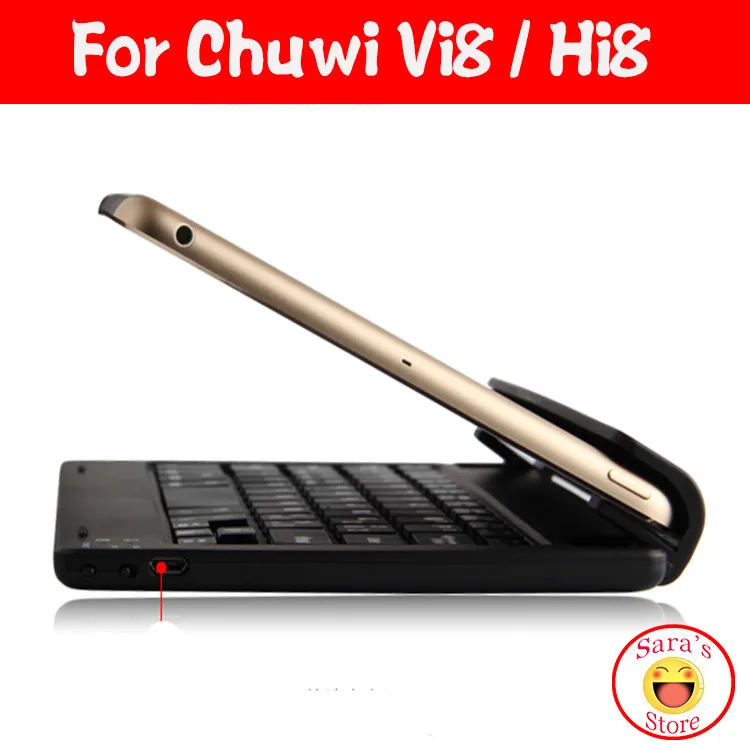 Локальный язык раскладка Беспроводная Bluetooth клавиатура для CHUWI Hi8 ультра-тонкая ABS клавиатура для CHUWI Hi8 Pro/Vi8 8 дюймов планшет
