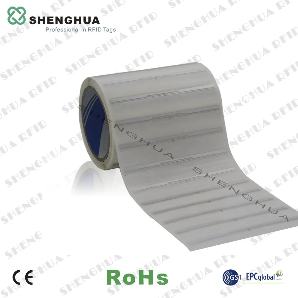 10 шт./лот влажная инкрустация пассивная UHF недорогая бумага RFID-метка для