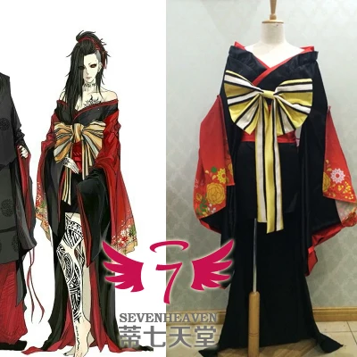 Tokyo Ghoul Uta cos кимоно платье традиционное китайское Костюмы для косплея женские ver