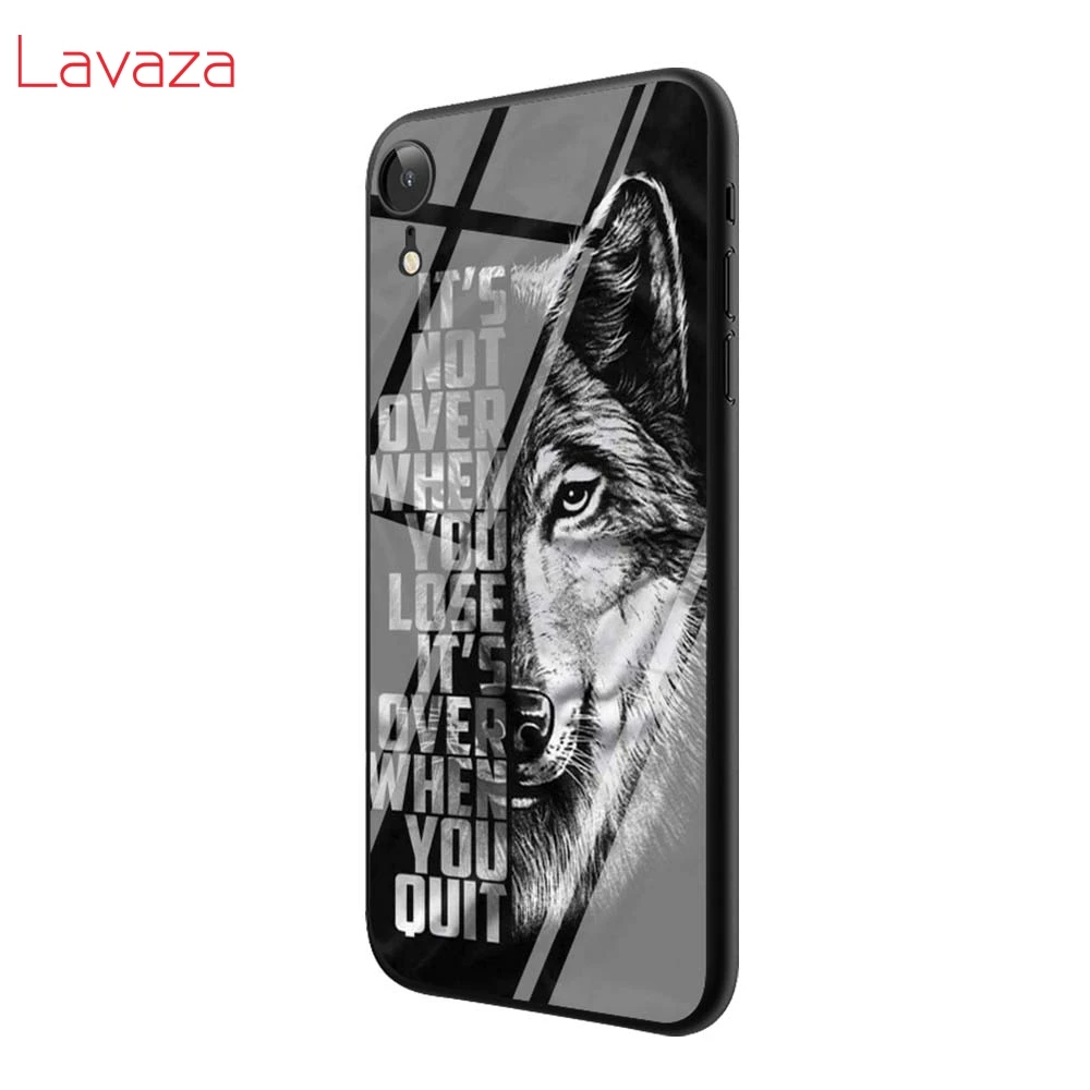 TG5 Lavaza T58 sb55 Wolf закаленное стекло ТПУ чехол для iPhone 6 6S 7 8 Plus 5 5S SE XR X XS 11 Pro MAX чехлы - Цвет: TG5