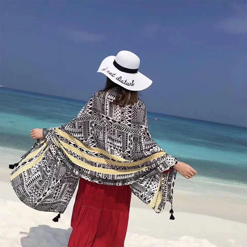 

Luxury Flower Print cotton scarf with tassel scarves muslim hijab lady's wrap fashion beach hijab 10pcs/lot hot sale 8 colors